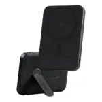 Apsauginis stiklas PanzerGlass empower by empower Bank w. Spin Stand, 5000mAh, Space (EM23165), juodos spalvos