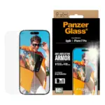 Apsauginis stiklas PanzerGlass Anti-Reflective Armor Screen Protector iPhone 17 Pro w. EasyAligner (PG93930), vaizdas 2