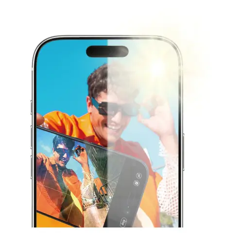 Apsauginis stiklas PanzerGlass Anti-Reflective Armor Screen Protector iPhone 17 Pro w. EasyAligner (PG93930)