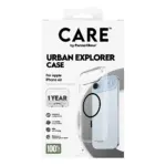 Telefono dėklas PanzerGlass CARE by Urban Explorer Case Transparent w. Black MagSafe iPhone Air (CR24741), vaizdas 3