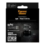 Apsauginis stiklas PanzerGlass Hoops Ceramic II Camera Lens Protector iPhone 17, iPhone 16, 16 Plus (PG53111), vaizdas 3