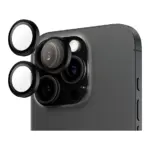 Apsauginis stiklas PanzerGlass Hoops Camera Lens Protector Black iPhone 16 Pro, 16 Pro Max (1284)