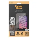 Apsauginis stiklas PanzerGlass Screen Protector iPad Mini 8.3'' (2021, 2024), Ultra-Wide Fit (2842), vaizdas 3