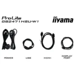 Monitorius iiyama G-MASTER GB2471HSU-W1, vaizdas 13