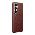Telefono dėklas Samsung M1 Carbon Magnet Coralred (EF-KS942SREGWW), vaizdas 2
