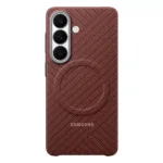Telefono dėklas Samsung M1 Carbon Magnet Coralred (EF-KS942SREGWW)