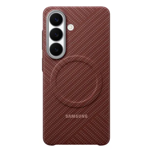 Telefono dėklas Samsung M1 Carbon Magnet Coralred (EF-KS942SREGWW)