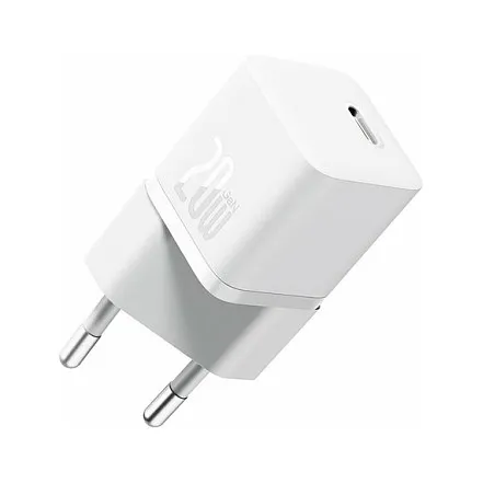 Baseus Gan5 Fast Charger(Mini) 1C 20W Įkroviklis Baseus Gan5 Fast Charger(Mini) 1C 20W (CCGN050102)