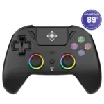 Deltaco PS5 Controller wireless RGB Hall-Effect schwarz