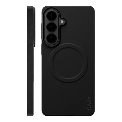 Telefono dėklas PanzerGlass CARE by SL1M Case Black w. Qi Samsung Galaxy S26+ (CR06231)