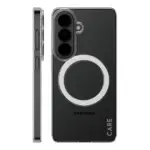 Telefono dėklas PanzerGlass CARE by SL1M Case Transparent w. Qi Samsung Galaxy S26 (CR28187)
