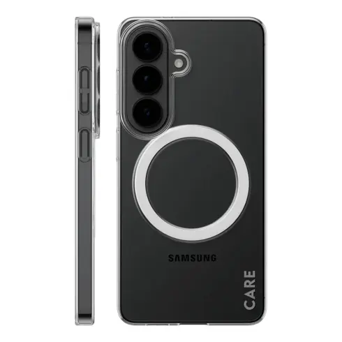 Telefono dėklas PanzerGlass CARE by SL1M Case Transparent w. Qi Samsung Galaxy S26 (CR28187)