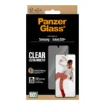 Apsauginis stiklas PanzerGlass Screen Protector Samsung Galaxy S26+, Ultra-Wide Fit w. EasyAligner (PG64161), vaizdas 3