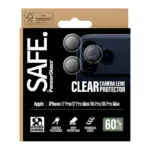 Apsauginis stiklas PanzerGlass SAFE. by Camera Lens Protector Transparent iPhone 17 Pro (SA74645), vaizdas 3