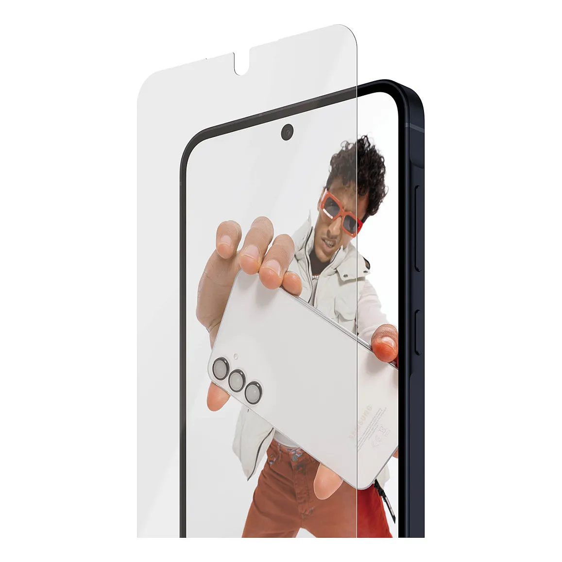 PanzerGlass SAFE. by ® Screen Protector Samsung Galaxy A57 5G | Ultra-Wide Fit w. EasyAligner Apsauginis stiklas PanzerGlass SAFE. by Screen Protector Samsung Galaxy A57 5G (SA11783)