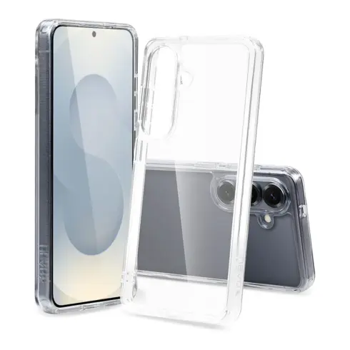 Telefono dėklas nevox StyleShell SHOCKFlex (transparent, Samsung Galaxy S26) (2583)