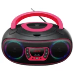 Garso įranga Denver TCL-212BT, rožinės spalvos, vaizdas 2