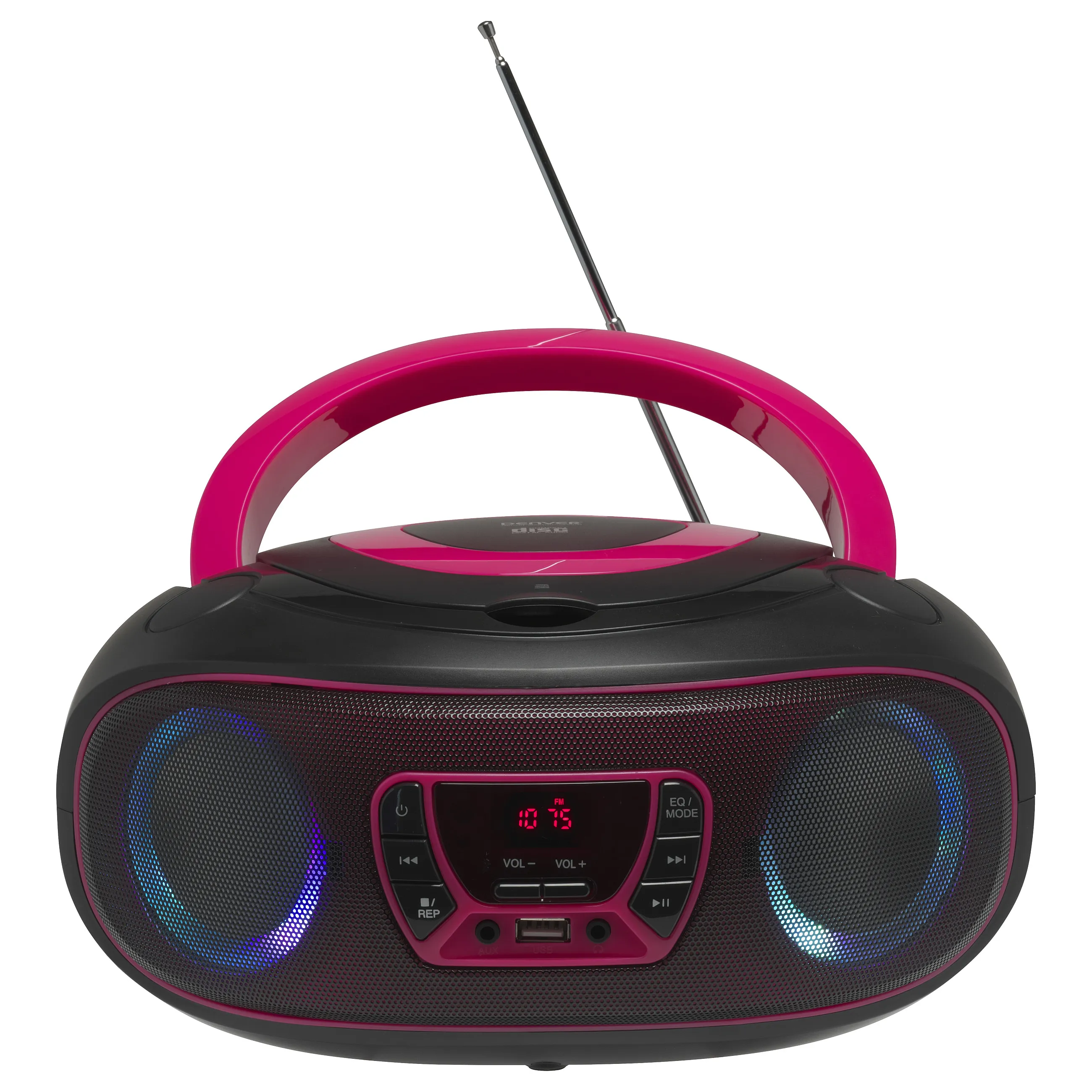 Denver TCL-212BT PINK Garso įranga Denver TCL-212BT, rožinės spalvos