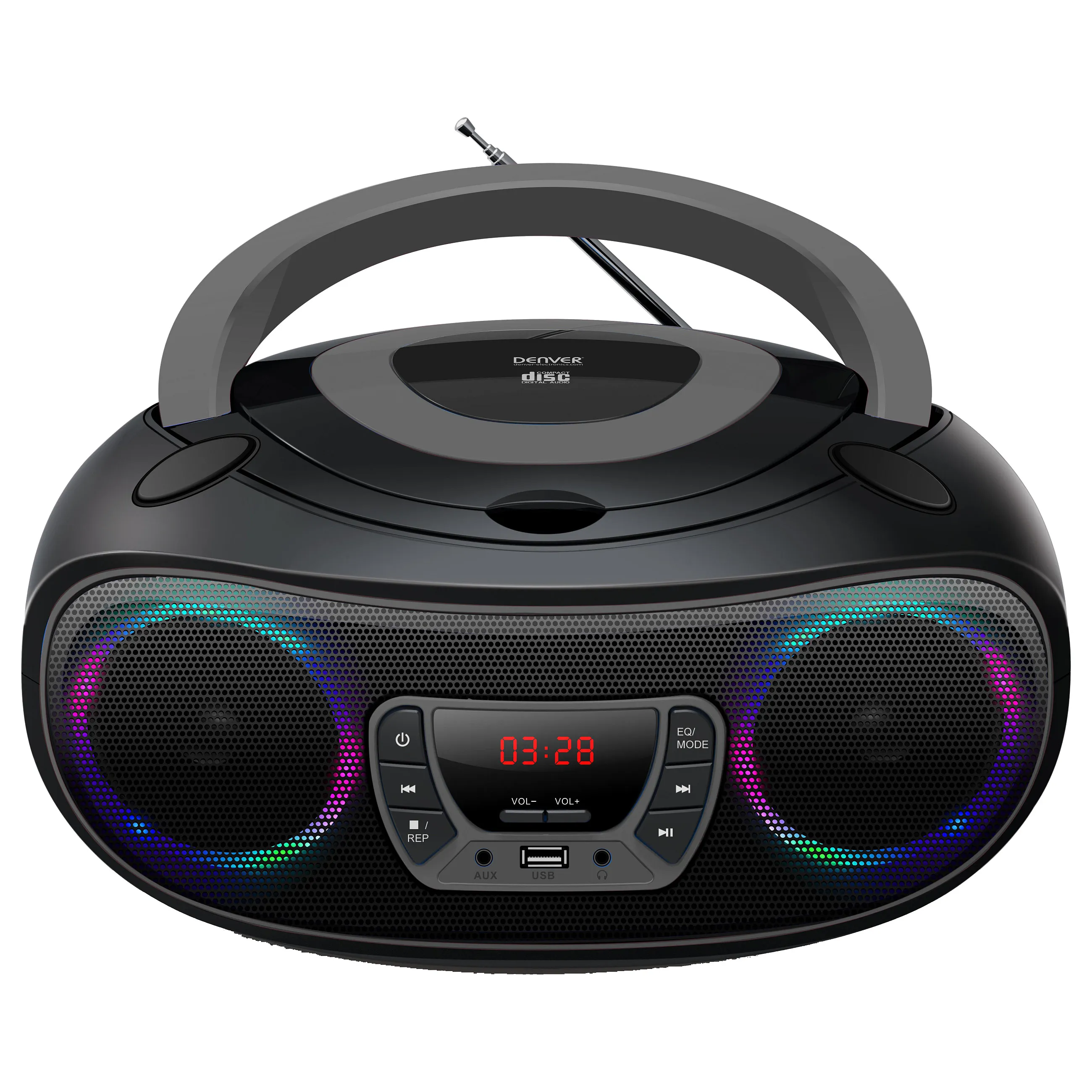 Denver TCL-212BT GREY CD player Kolonėlė Denver TCL-212BT GREY CD player