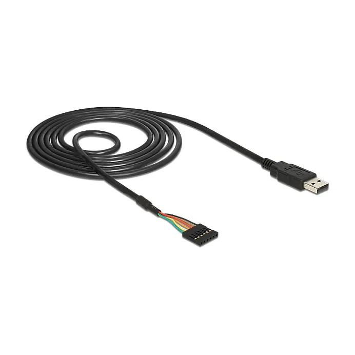DeLOCK 1.8m USB2.0-A/TTL 6-p USB cable USB kabelis DeLOCK 1.8m USB2.0-A/TTL 6-p (83784)