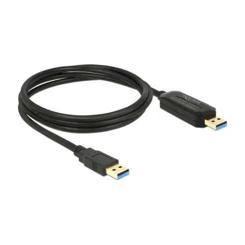 USB kabelis DeLOCK 1.5m, USB 3.0-A - USB 3.0-A (83647)