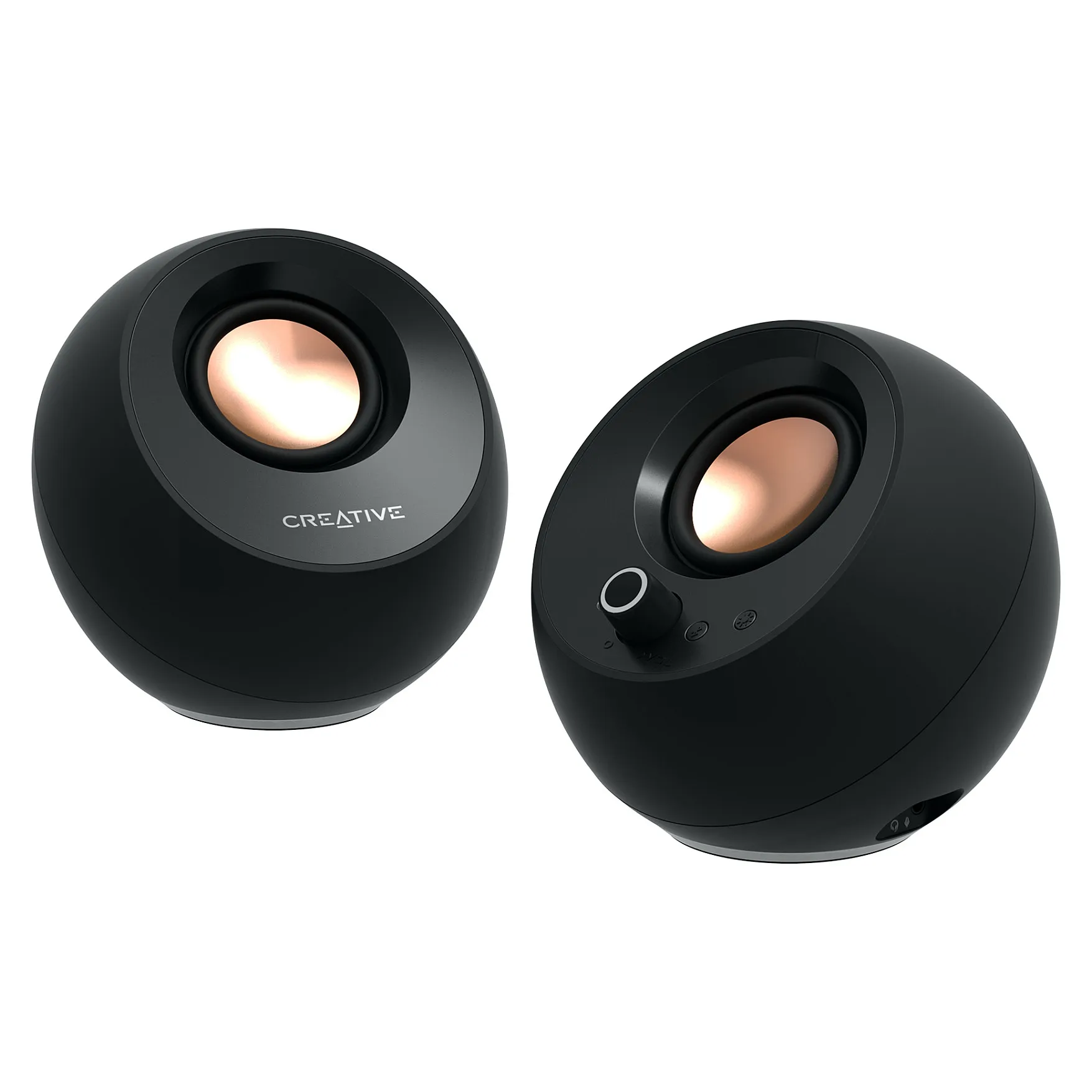 Creative Labs Creative Pebble Pro Black Kolonėlė Creative Labs Creative Pebble Pro (51MF1710AA000), juodos spalvos
