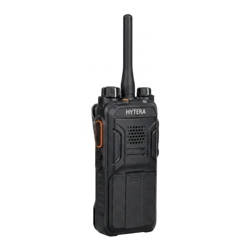 HYTERA BP515 U1 UHF 400-470MHz IP54 mit Li-Ionen Akku 1500mAh/Desktop-Ladestation mit Netzadapter/stubby Antenne/Grtelclip
