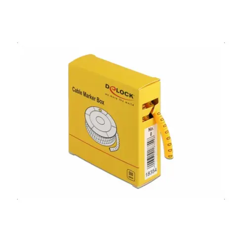 Laidas ar adapteris DeLOCK 18354 cable marker