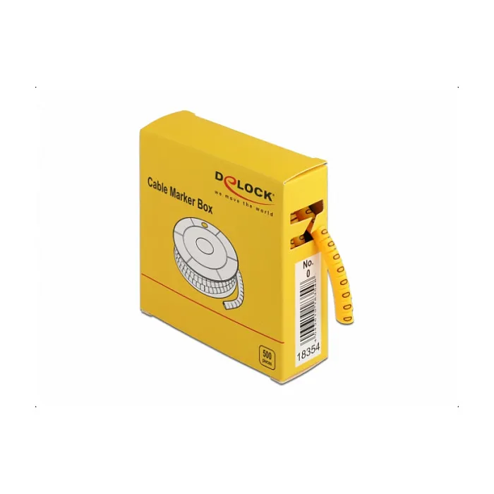 DeLOCK 18354 cable marker Laidas ar adapteris DeLOCK 18354 cable marker