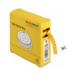 Laidas ar adapteris DeLOCK Kabelmarker Box Nr 9 gelb 500 Stück (18363), vaizdas 2