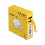 Laidas ar adapteris DeLOCK Kabelmarker Box Nr 9 gelb 500 Stück (18363)