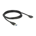 USB kabelis DeLOCK 2m USB 3.0 (83598)