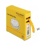 Laidas ar adapteris DeLOCK Kabelmarker Box Nr 7 gelb 500 Stück (18361), vaizdas 2