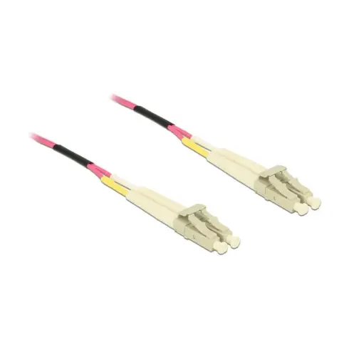 Tinklo kabelis DeLOCK LWL Kabel LC Duplex zu LC Duplex Multimode OM4 25 m (80154)