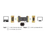 Kabelio adapteris DeLOCK 63326, vaizdas 2