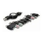 USB laidas ar adapteris DeLOCK USB adapter kit 10 parts (18612), vaizdas 3
