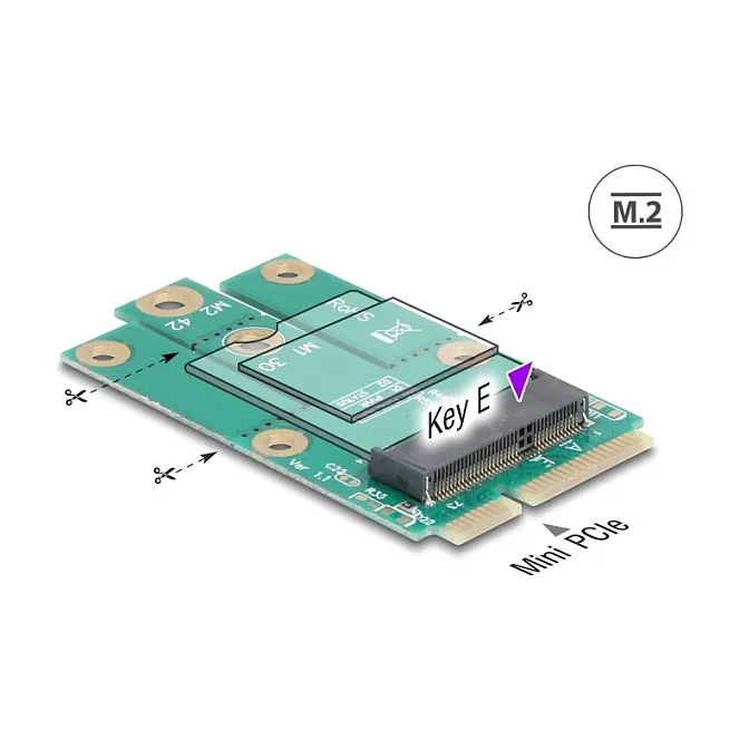DeLOCK 64338 interface cards/adapter Sąsajos plokštė DeLOCK 64338