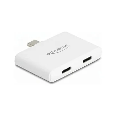 Delock USB Type-C™ Adapter zu USB-C™ Daten 10 Gbps und Video 4K 60 Hz + USB Type-C™ PD 92 W