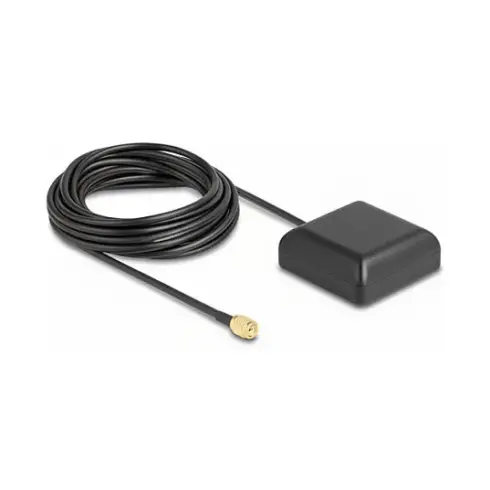 Antena DeLOCK NL-203AA GNSS GALILEO GPS High Gain Antenne mit SMA Stecker 5 m outdoor (60650)