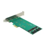 Sąsajos plokštė DeLOCK 2x 67-pin M.2 key B - 2x SATA 7-pin (89473), vaizdas 2