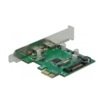 DeLOCK PCI Express x1 Card to 2 x external SuperSpeed USB (USB 3.2 Gen 1) USB Type-C™ female interface cards/adapter