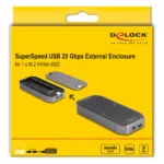 DeLOCK 42015 storage drive enclosure