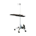 Monitoriaus laikiklis VALUE Mobile PC Cart (17.99.1174), sidabrinės spalvos