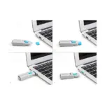 USB laidas ar adapteris DeLOCK 20923 port blocker, vaizdas 5