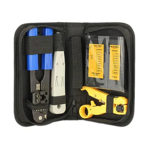 Laidas ar adapteris DeLOCK 86105 cable preparation tool kit