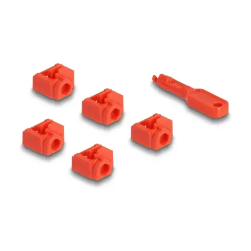 Tinklo kabelis DeLOCK 20928 port blocker