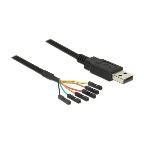 USB kabelis DeLOCK 1.8m USB2.0-A/TTL 6-p (83787)