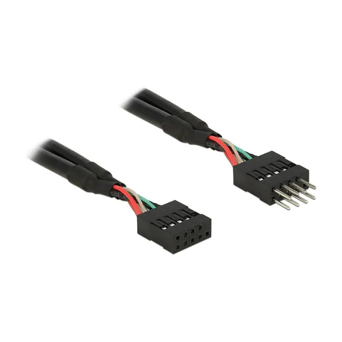 DeLOCK 0.1m 2xUSB2.0 10p DeLOCK 0.1m 2xUSB2.0 10p