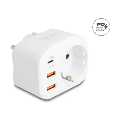 Adapteris DeLOCK 11498 power plug
