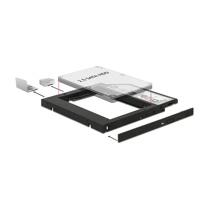 DeLOCK 62669 drive bay panel Disko lizdo rėmelis DeLOCK 62669